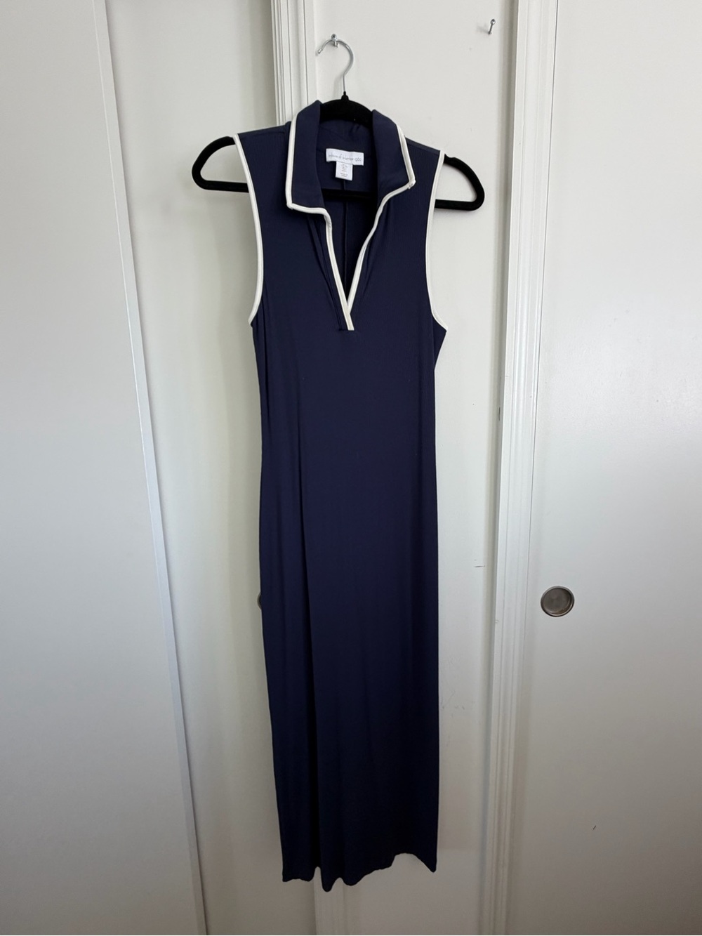 Collared maxi dress